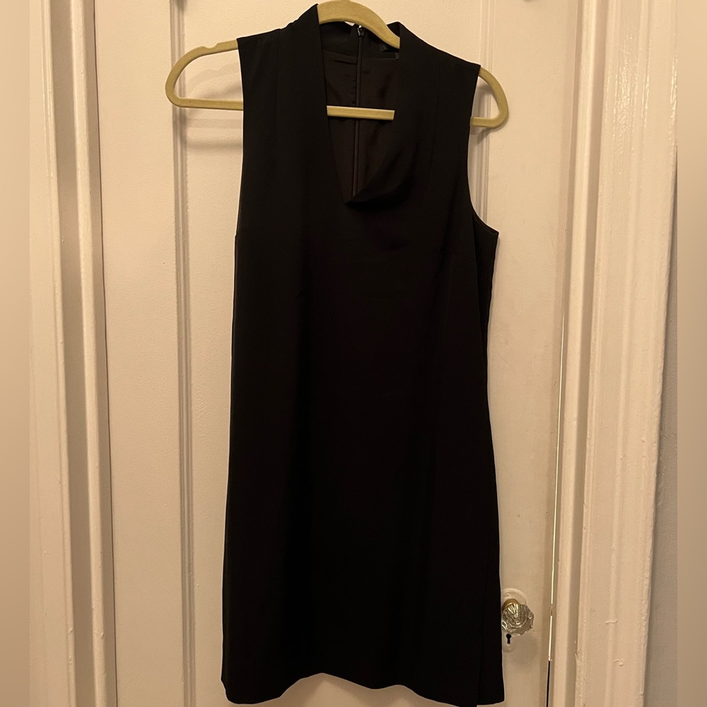 J. Crew 365 Black crepe dress